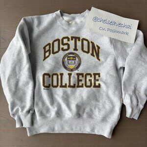 Vintage Boston College University Crewneck Sweatshirt, Retro BC University Shirt